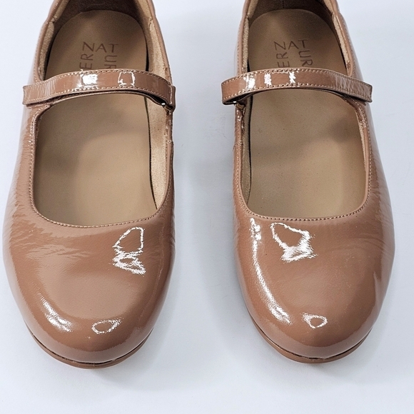 New! Naturalizer Maxwell Mary Jane Flat Patent Leather Ballet Flats 8.5 Wide - Picture 9 of 16